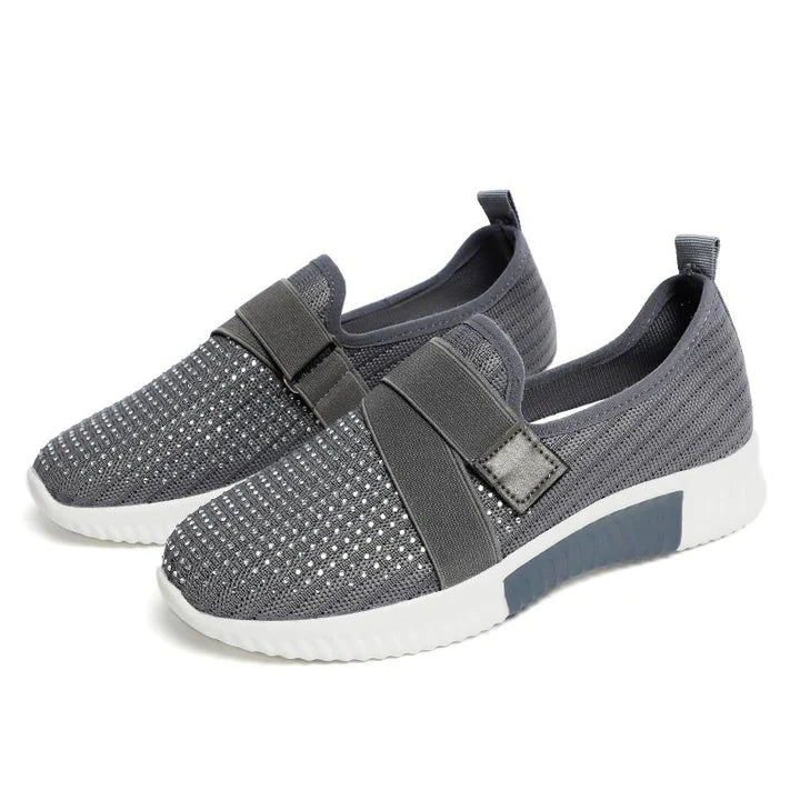 Blaze | Slip-on sneaker voor dames met klittenbandsluiting