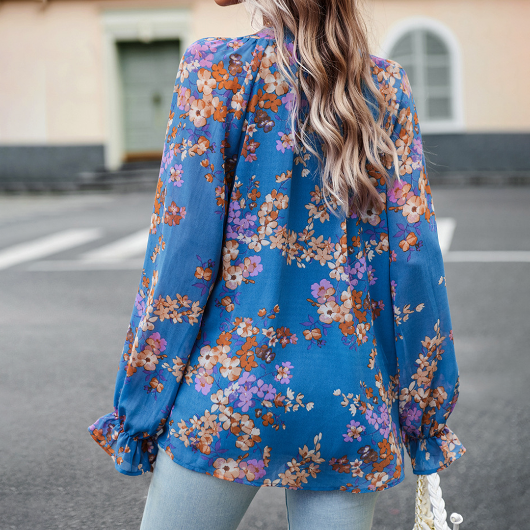 Nellie - Gebloemde blouse