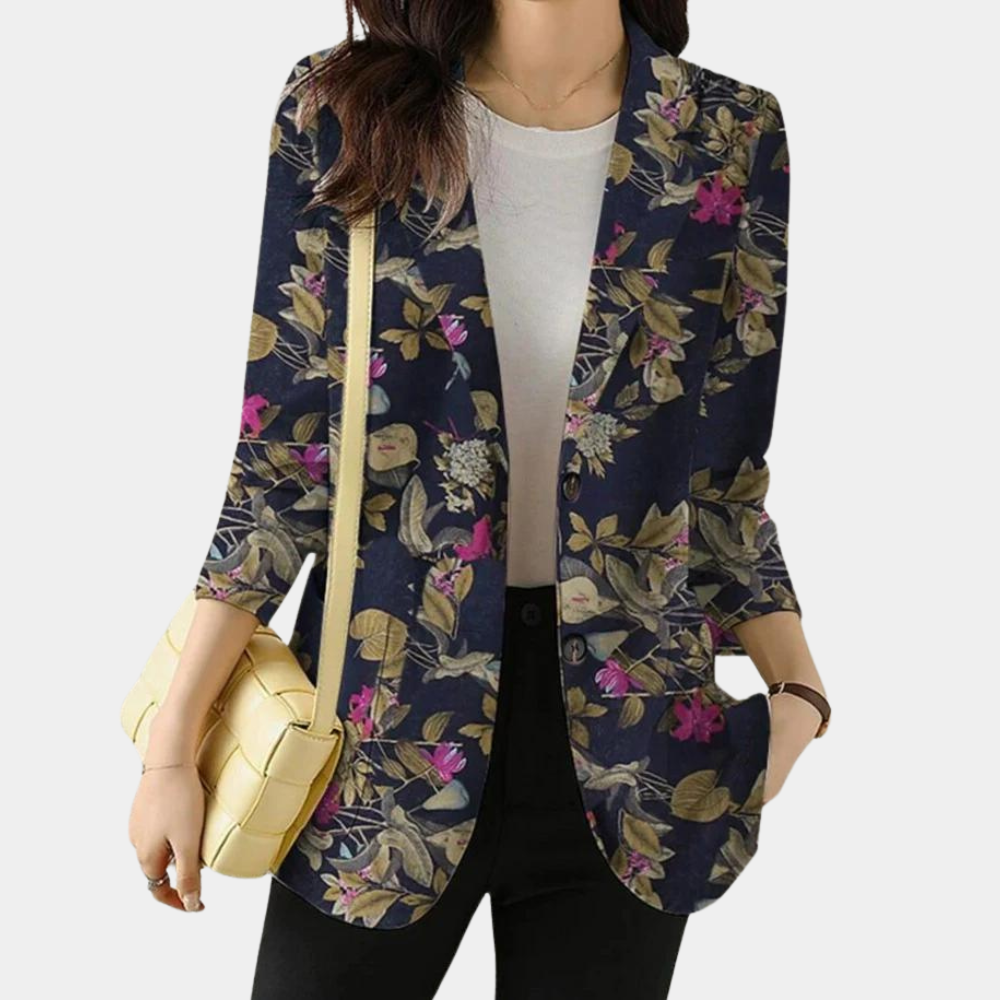 Samantha - Gebloemde blazer