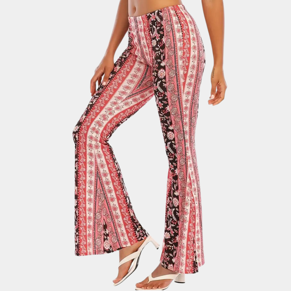 MiraStyles - Flared boho broek