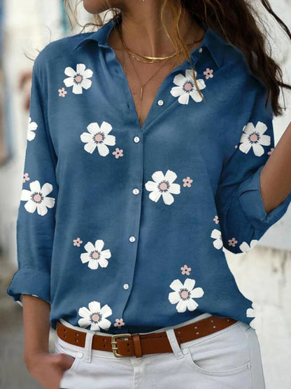 VelaVie - Blouse met bloemenprint