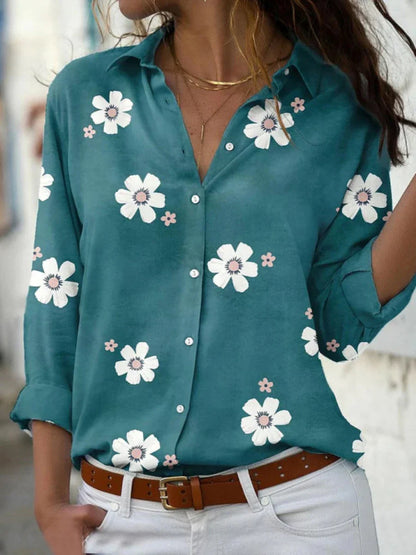 VelaVie - Blouse met bloemenprint