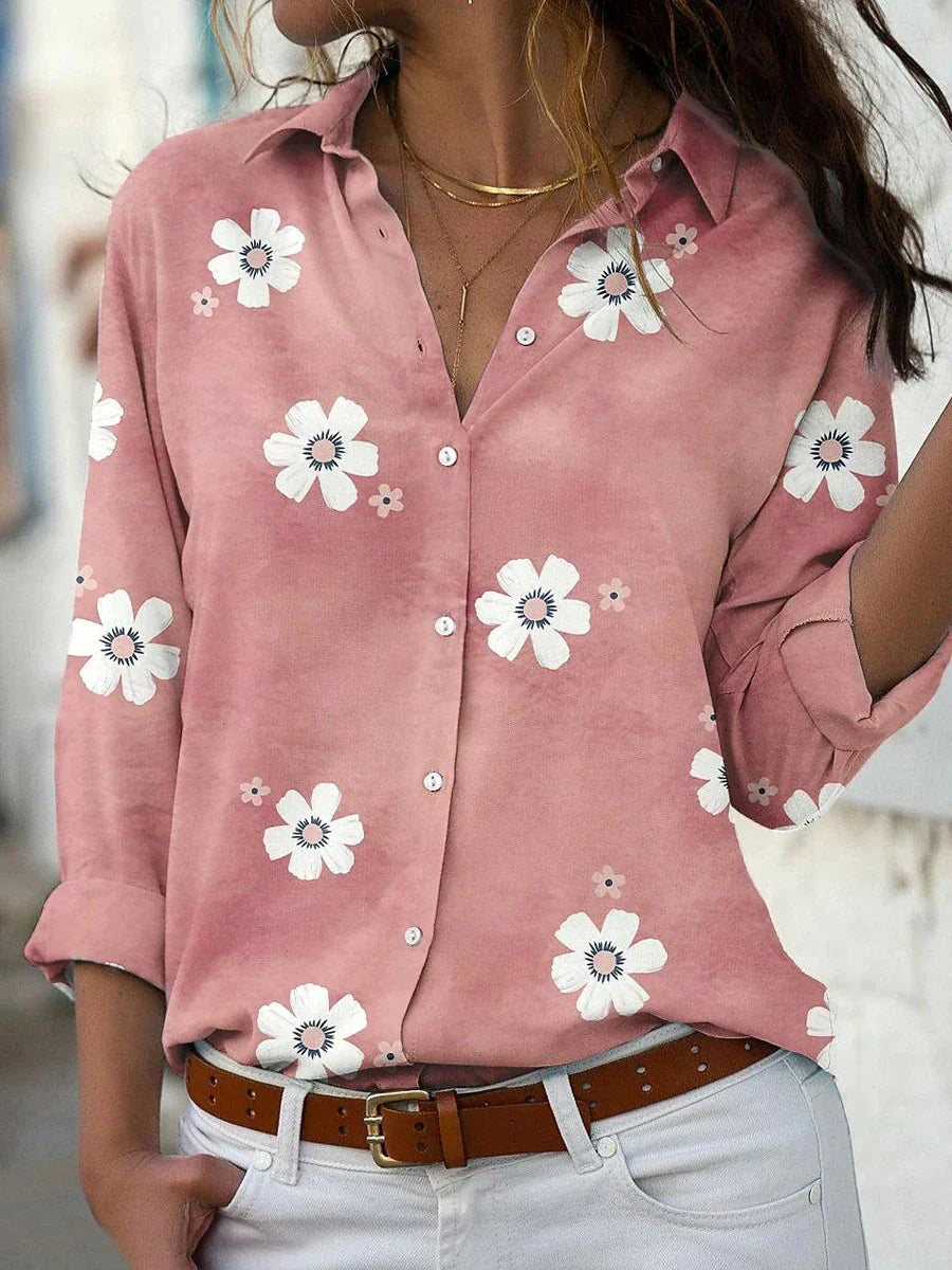 VelaVie - Blouse met bloemenprint