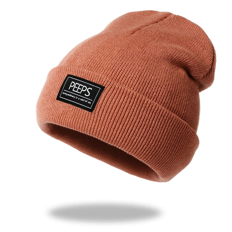 Lars - WinterBliss Beanie met Zachte Gebreide Warmte