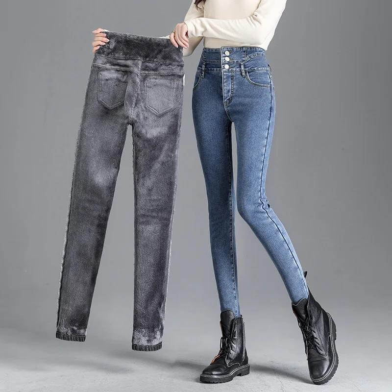 WinterChic Skinny Fleecejeans