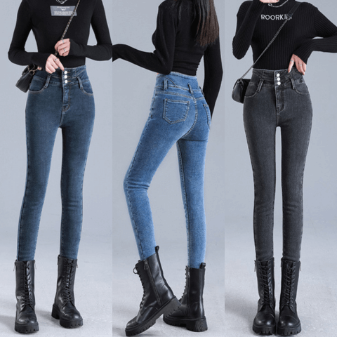 WinterChic Skinny Fleecejeans