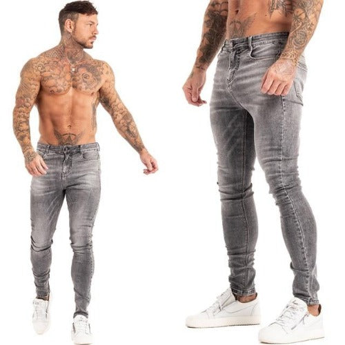 Denim broeken, gescheurde jeans voor mannen