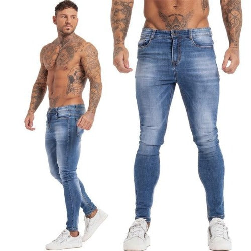 Denim broeken, gescheurde jeans voor mannen