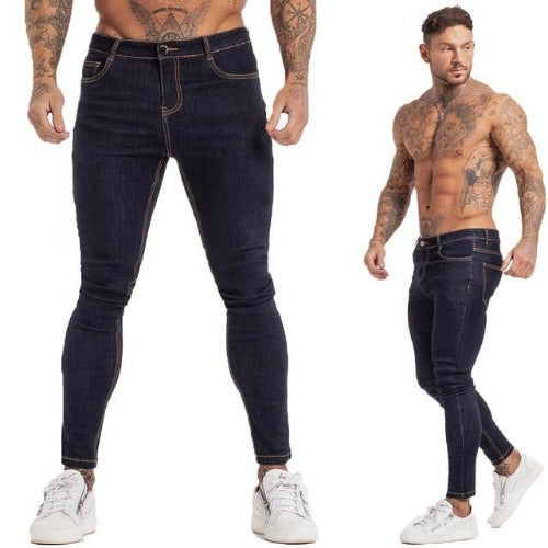 Denim broeken, gescheurde jeans voor mannen