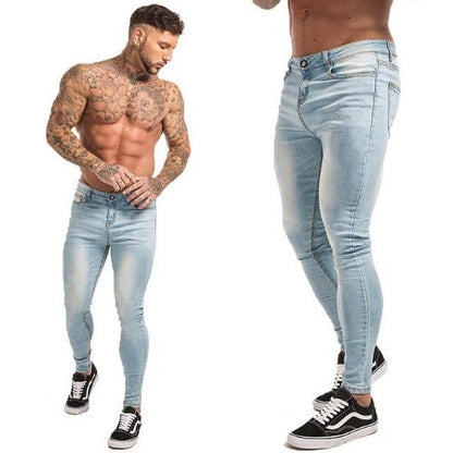 Denim broeken, gescheurde jeans voor mannen