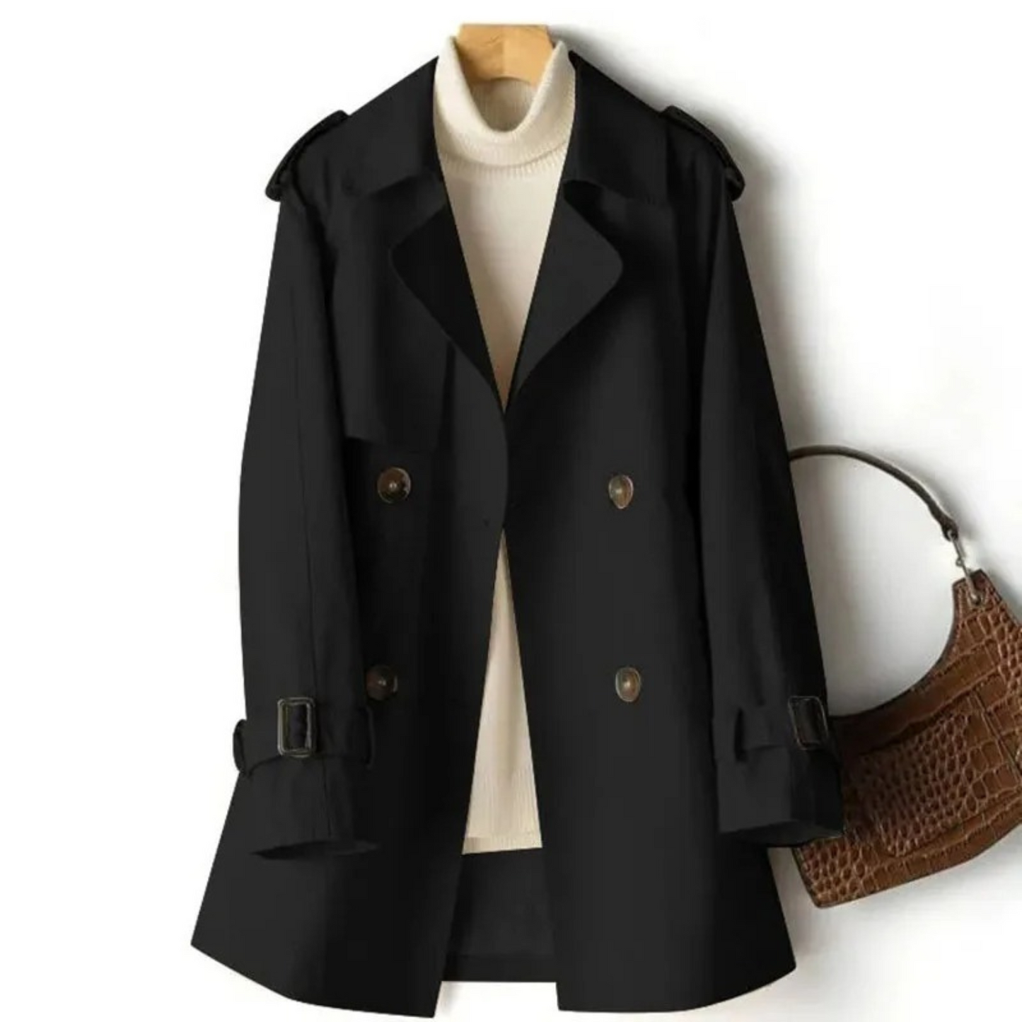 Fallora - Stijlvolle trenchcoat