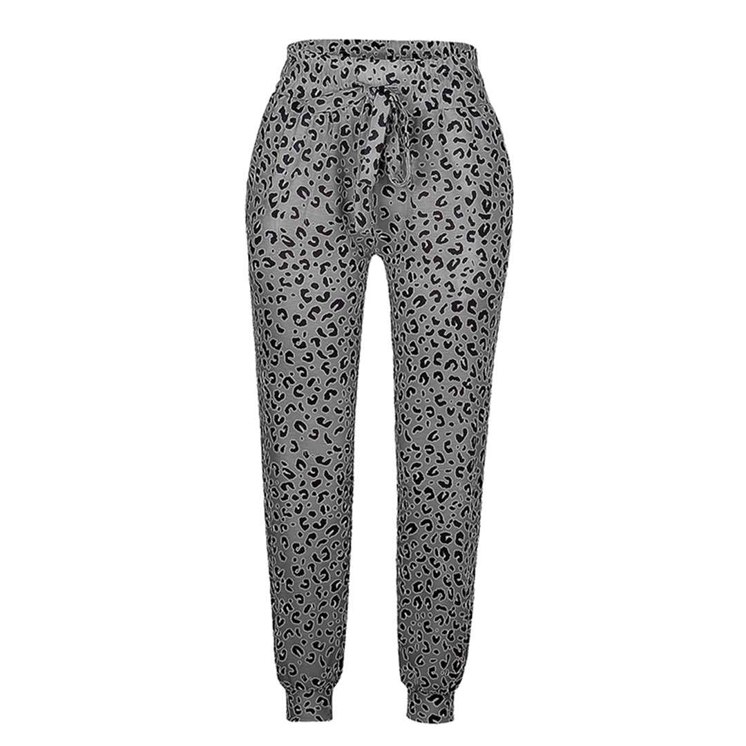 MiraStyles - Broek met luipaardprint