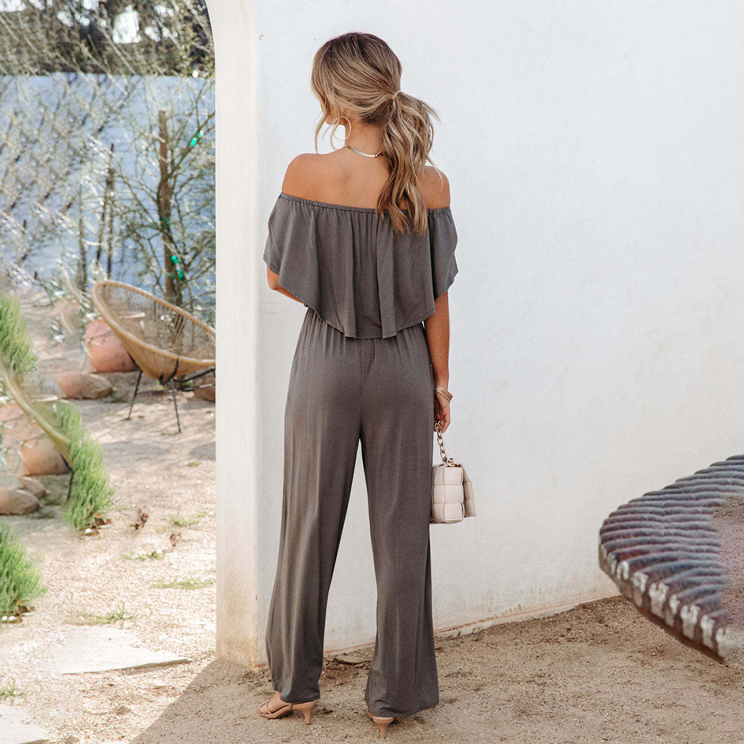 Lin - Off shoulder jumpsuit