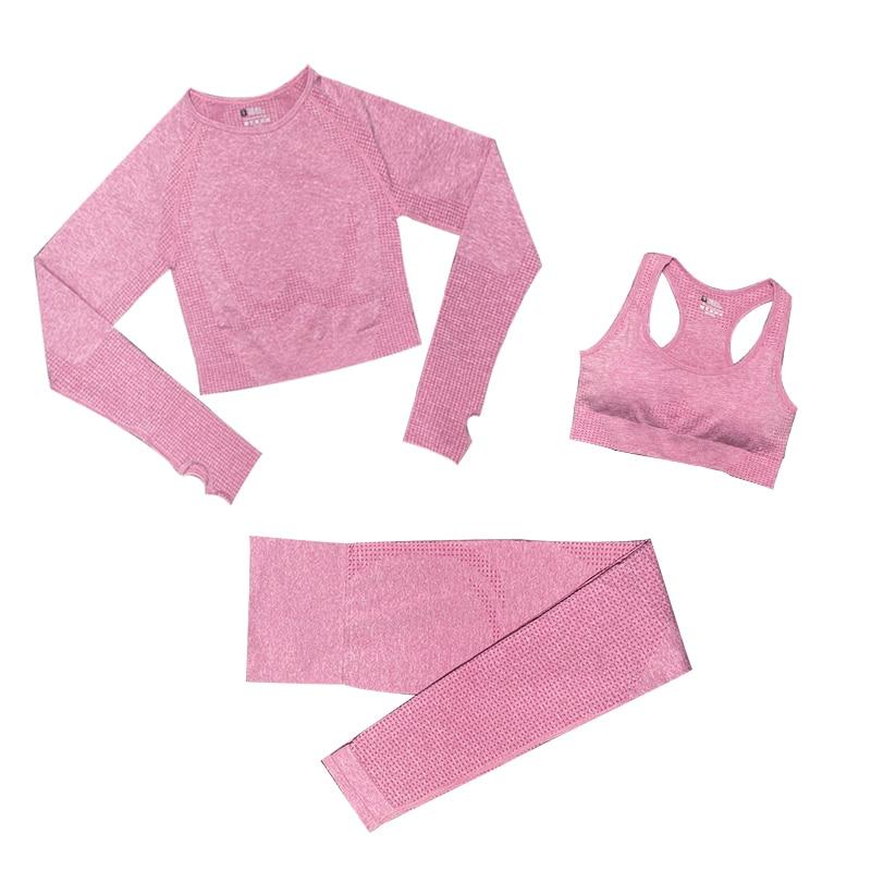 Faye Fitness Set 3-delig - Matchende sportset