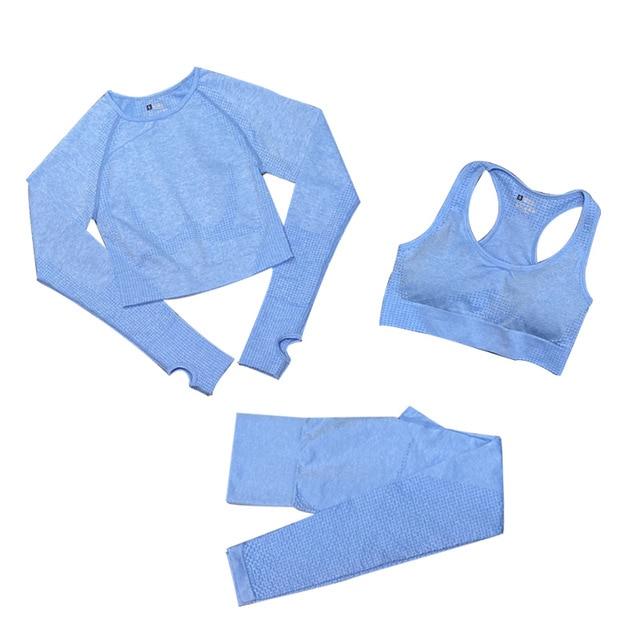 Faye Fitness Set 3-delig - Matchende sportset