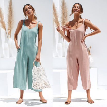 LuMore - Mouwloze jumpsuit