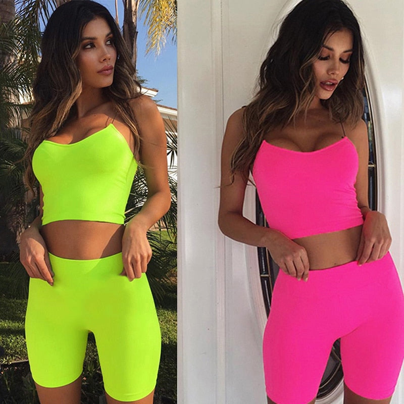 Nina Neon Set - Sportief maar ook casual te dragen