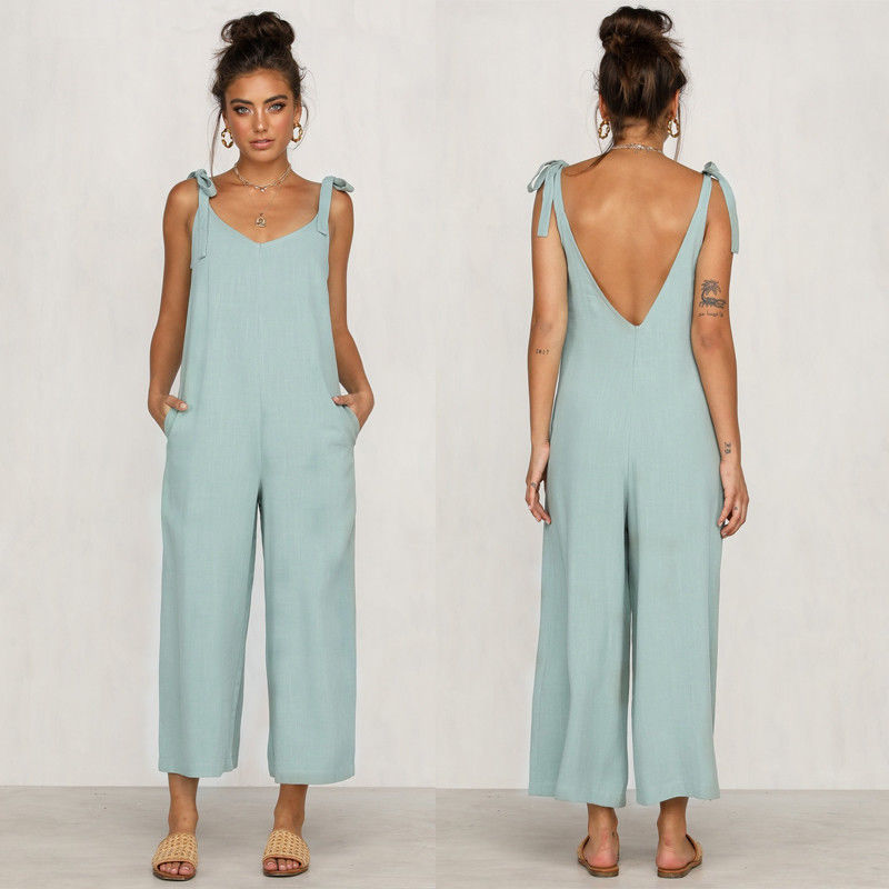 LuMore - Mouwloze jumpsuit