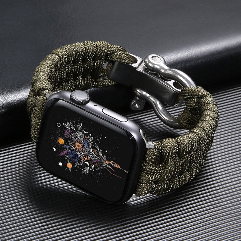 Paracord Apple Watch Band - Onmisbaar accessoire voor je Apple Watch