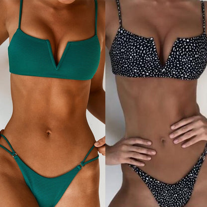 AquaLivv - Braziliaanse bikini met v-hals