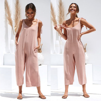 LuMore - Mouwloze jumpsuit