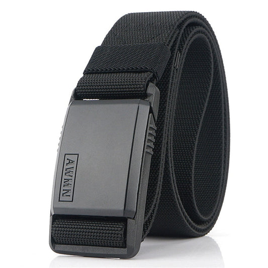 Magnetische riem in militaire stijl