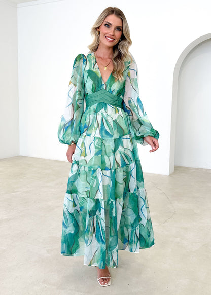 SoLuna - Maxi jurk met print