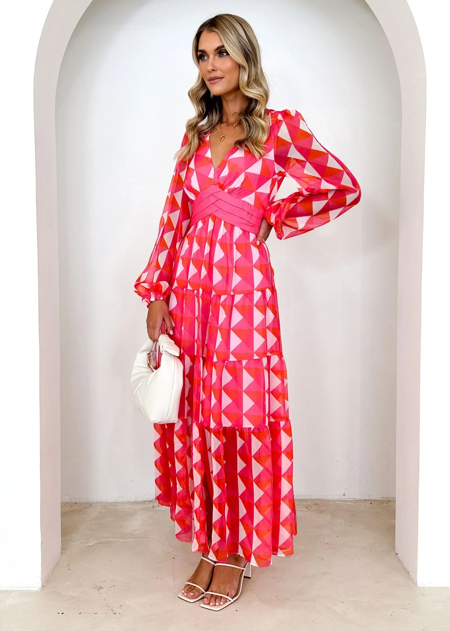 SoLuna - Maxi jurk met print