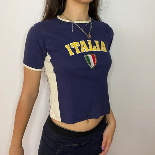 "ITALIA" T-shirt voor dames