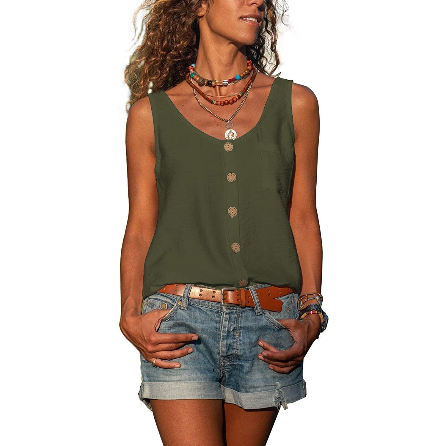 Ibiza Fashion Elegante tanktop voor dames