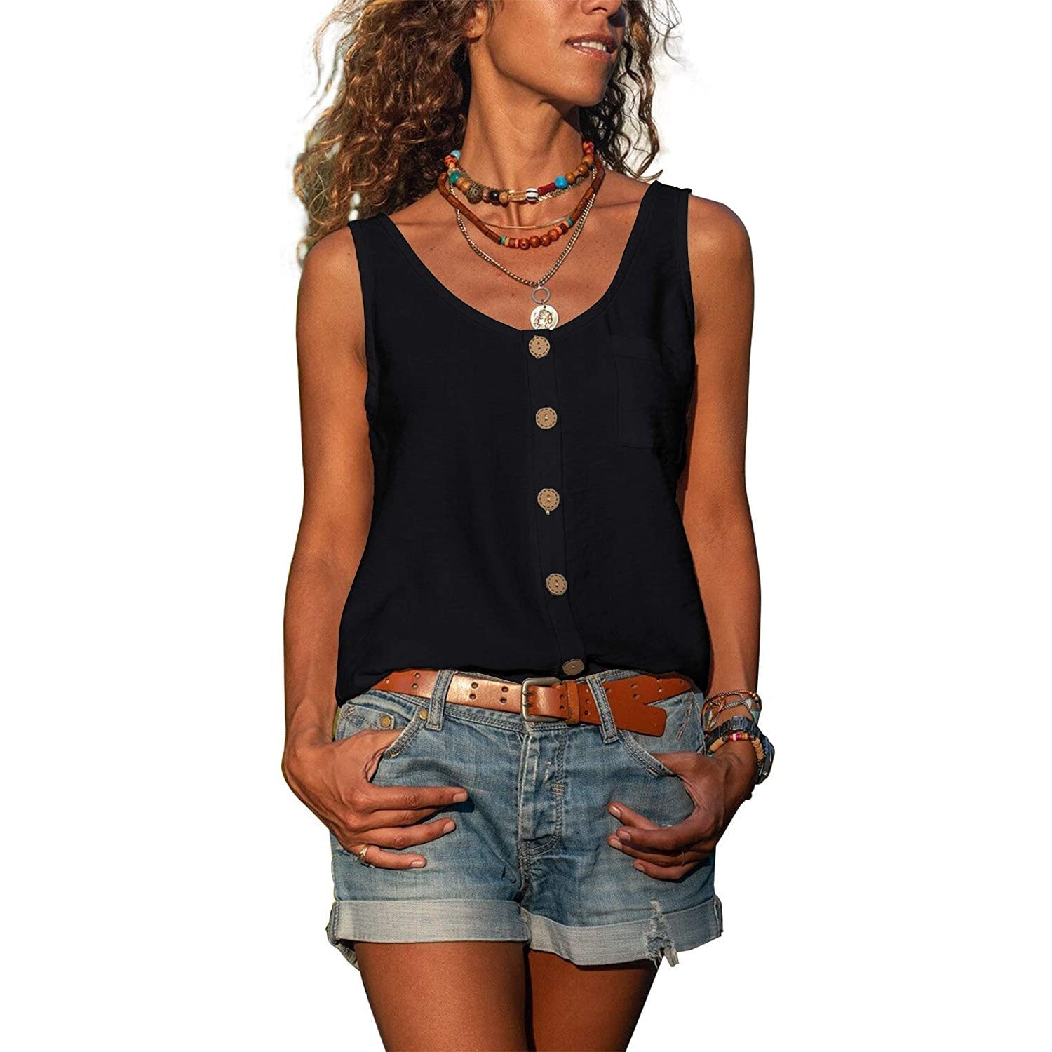 Ibiza Fashion Elegante tanktop voor dames