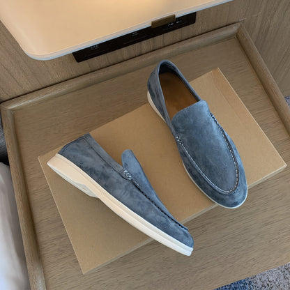 Luca - Suede loafers