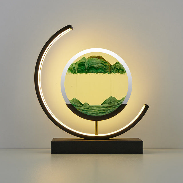 Zandglans | Elegante Lamp met gekleurd zand