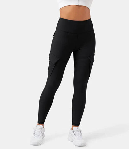 Legging met hoge taille en zakken