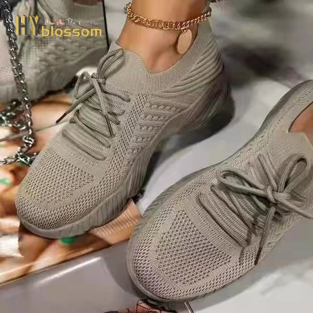 Lichtgewicht mesh sneakers voor dames