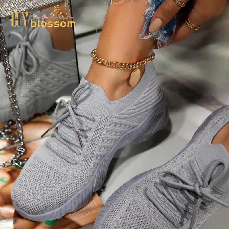 Lichtgewicht mesh sneakers voor dames