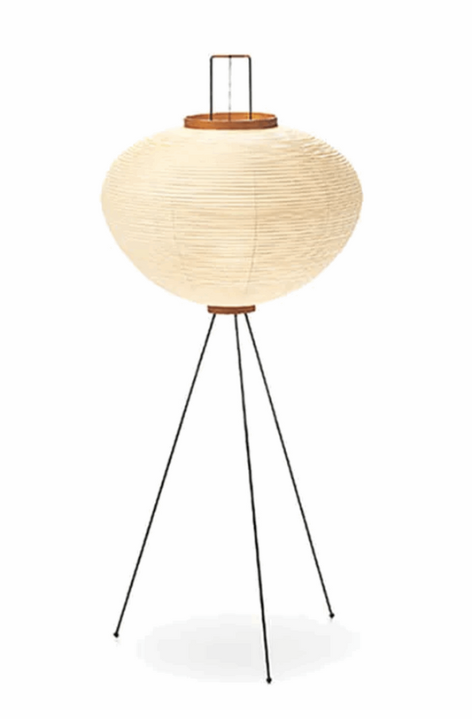 Minimalistische vloerlamp van Japans papier