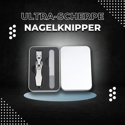 NailKnip | Ultrascherpe nagelknipper met opvangbakje