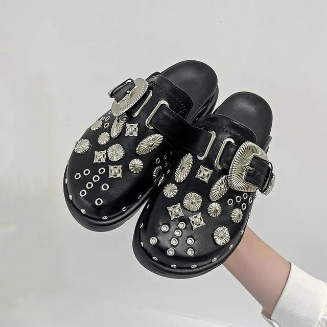 Orthopedische punk slippers