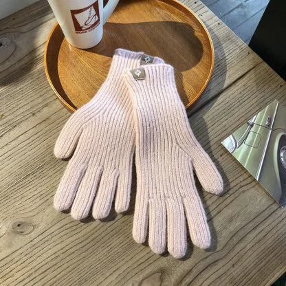 Liv - Warme Gebreide Handschoenen met Tijdloze Stijl