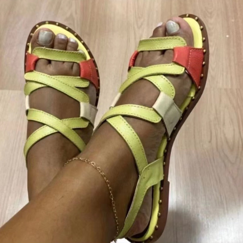 PU leren sandalen voor dames - Amex