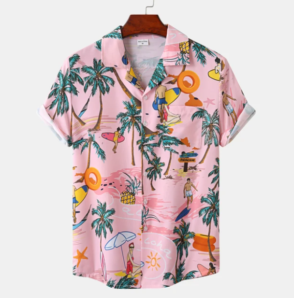 Rinz - Hawaii blouse voor heren