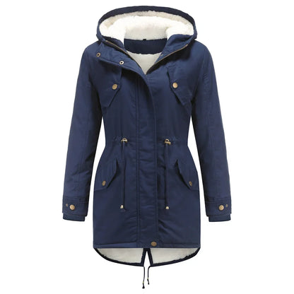 Nordiva - Warme parka met fleece voering