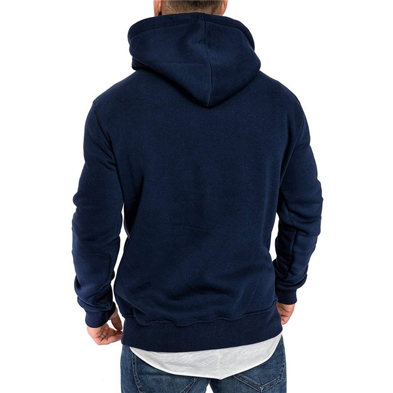 Sam Casual Hoodie voor Heren - Praktisch met Buidelzak