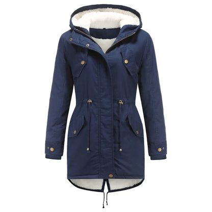 Nordiva - Warme parka met fleece voering