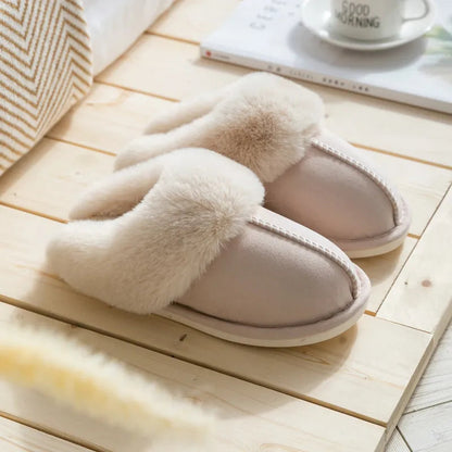 Luxe warm gevoerde pantoffels