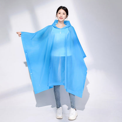 DryTac - Lichtgewicht regenjas poncho met capuchon