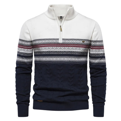 Niko | Stijlvolle Half-Zip Sweater