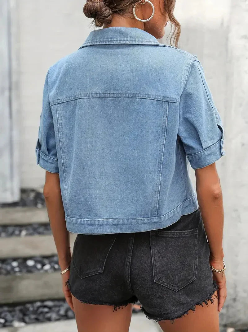 Lara - Denim jack voor dames