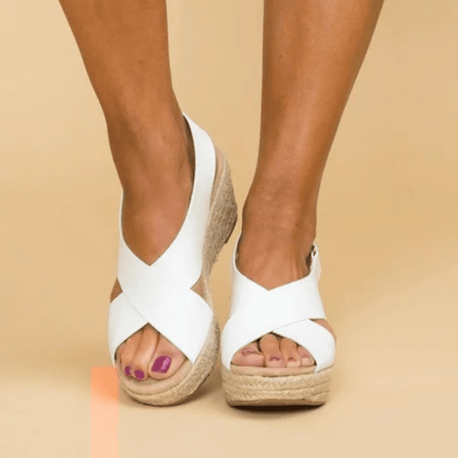 Sandalen met sleehak